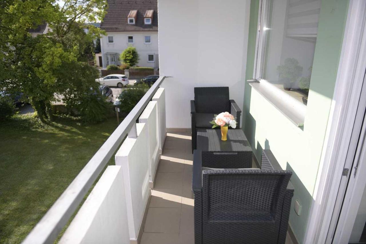 Helle, Ruhige, Moderne Wohnung, 5 Min Zu Fa Grob มินเดิลไฮม์ ภายนอก รูปภาพ